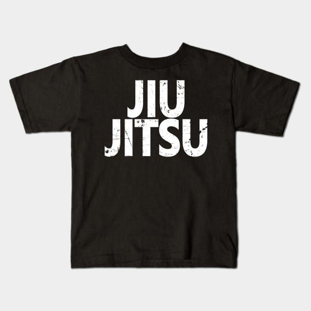 Brazilian Jiu Jitsu (BJJ) Kids T-Shirt by fromherotozero